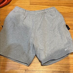 Nike Men's Heather Gray Athletic Shorts